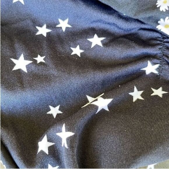 Free People Maaji One Piece Reversible Lauren Cut-Out Black White Swimsuit Small - Picture 8 of 12